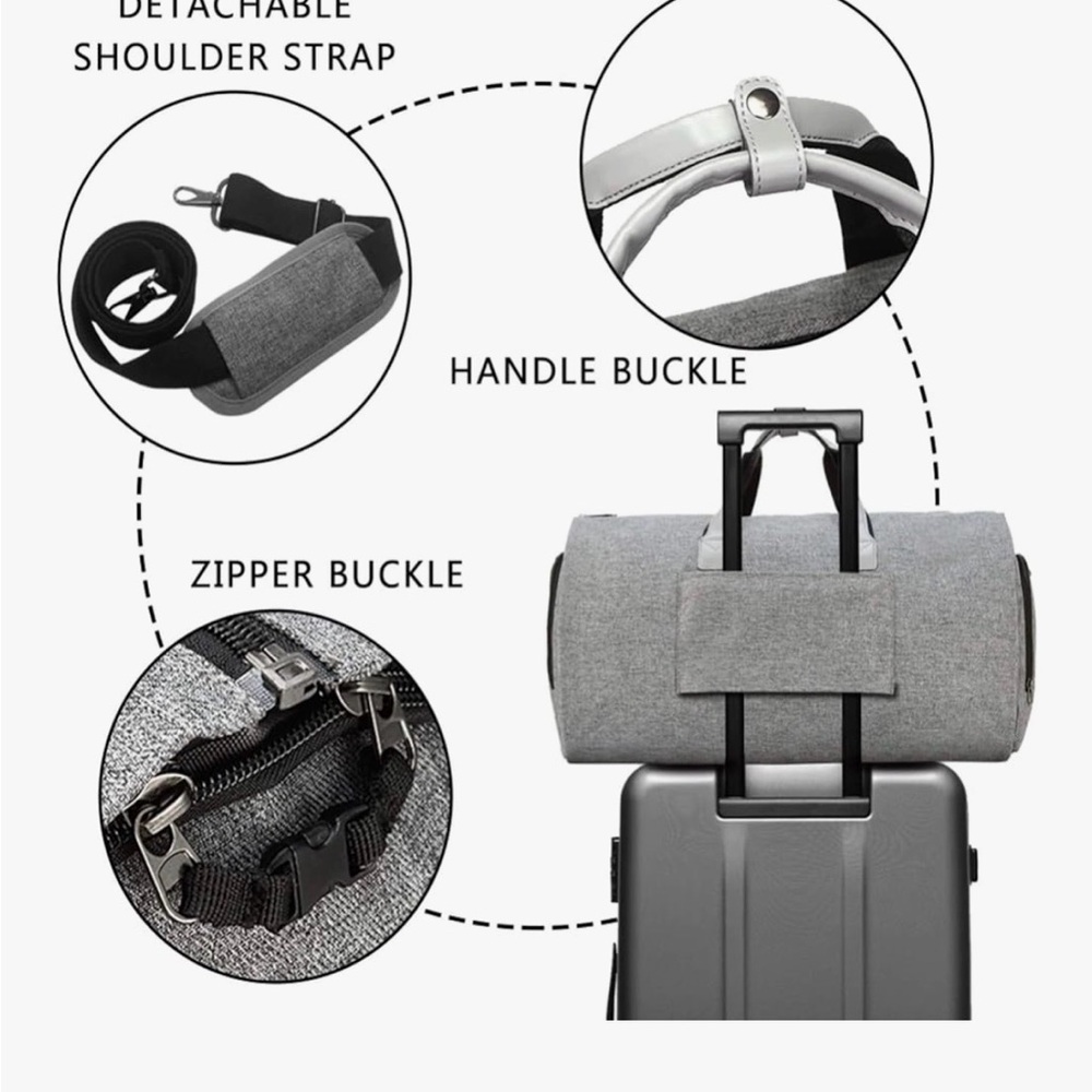 Hustleandfit Meal Carrier/Gym Bag